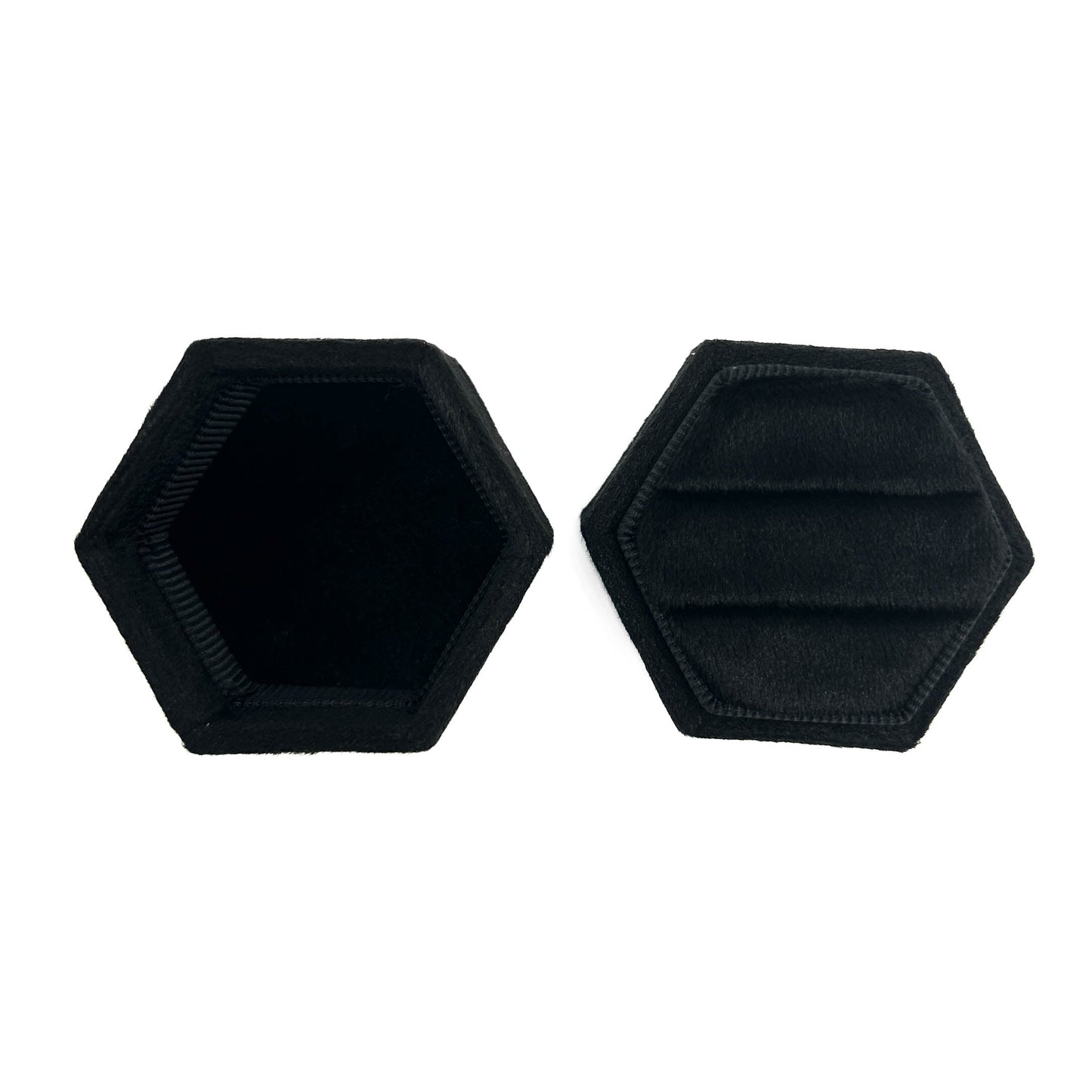 Black Hexagon 'To the stars who listen and the dreams that are answered' Ring Box