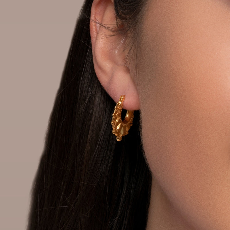 19mm Creole Hoop Earrings