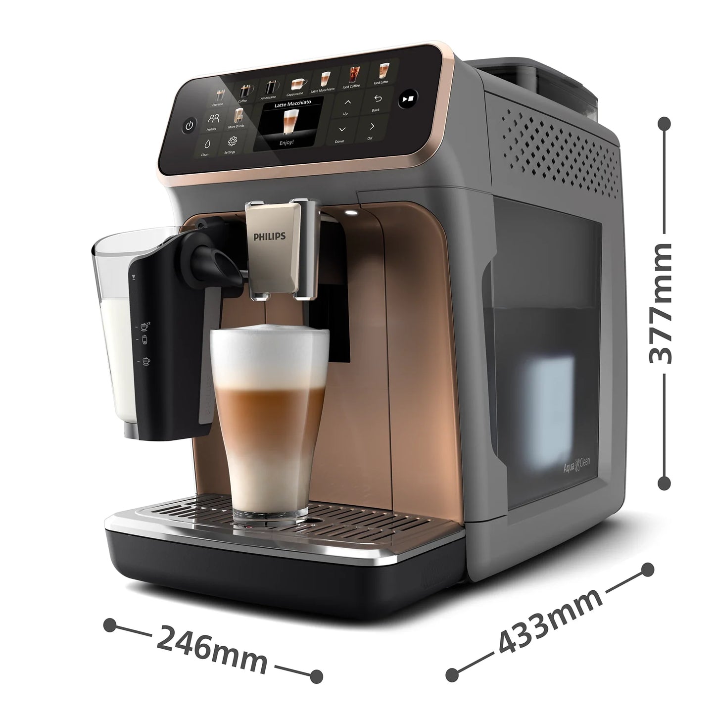 Philips Series 5500 LatteGo EP5544/80 Bean to Cup Fully Automatic Coffee Machine