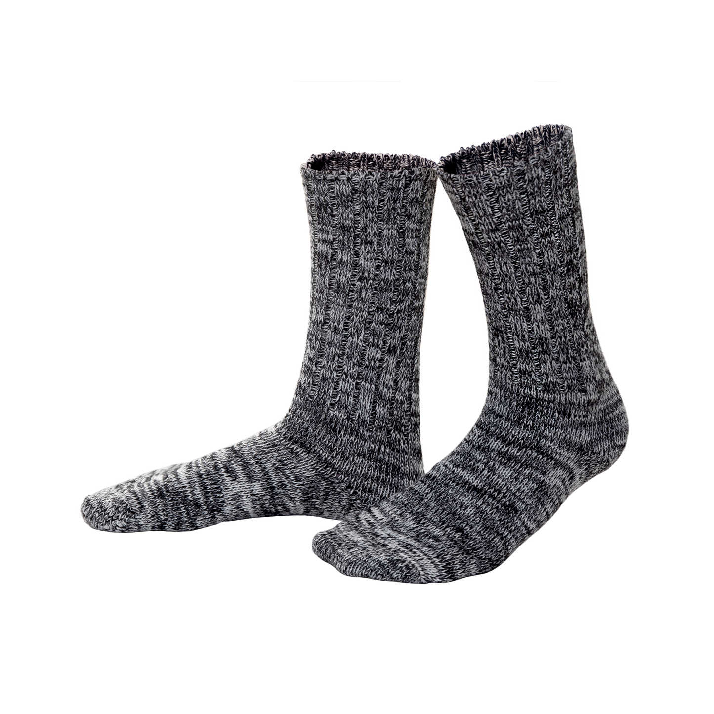 Organic Cotton Mouline Knit Socks: Unisex