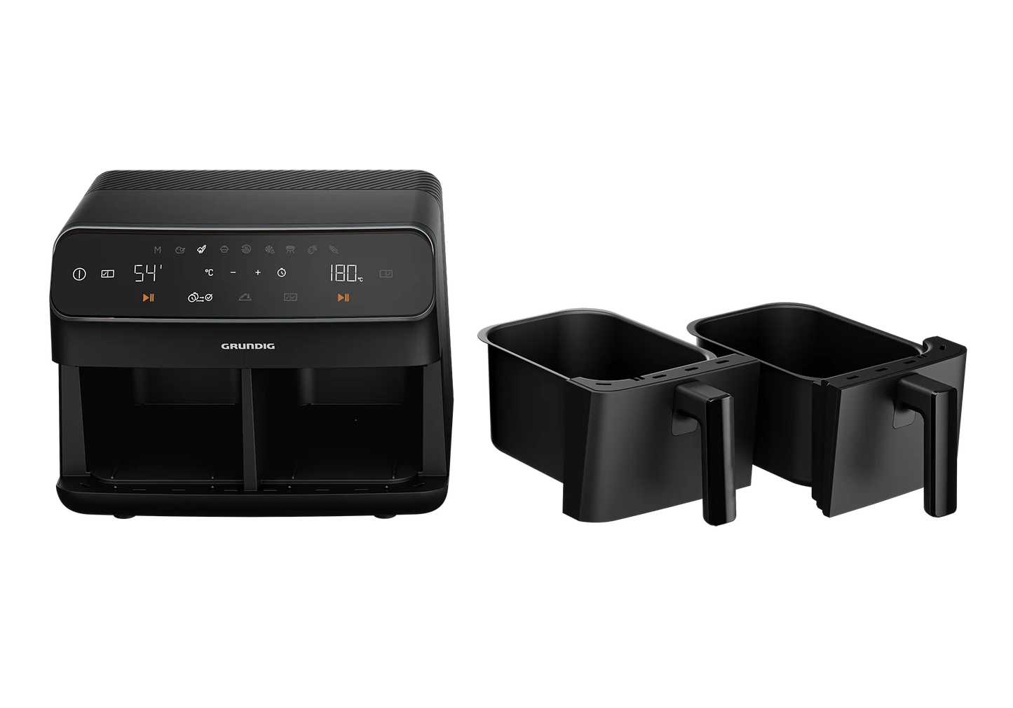 Grundig FR 7284 Airfit Twin Double Airfryer 8.5 lt Oil Free Fryer