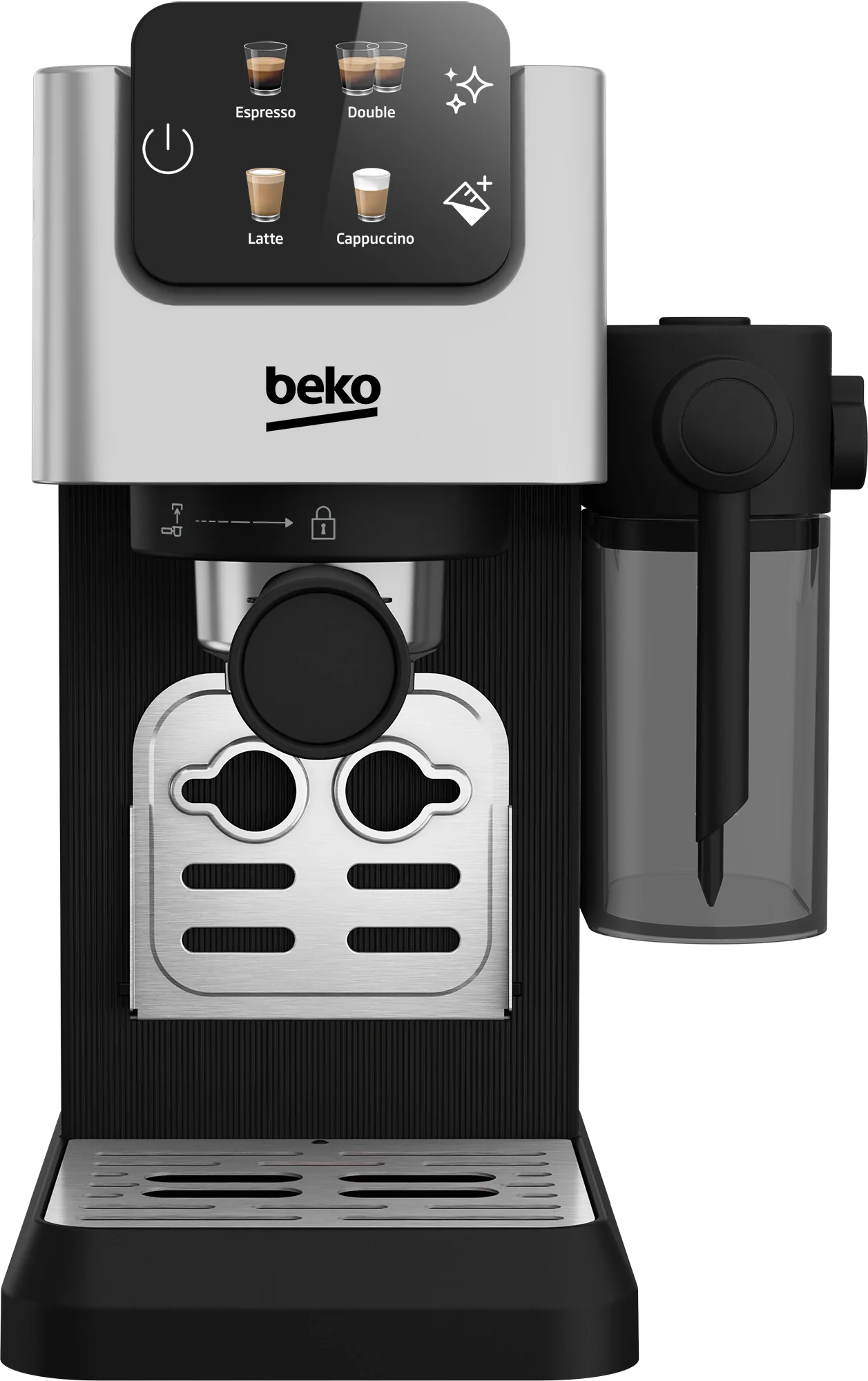 Beko CEP5304X CaffeExperto Manual Espresso with Integrated Milk