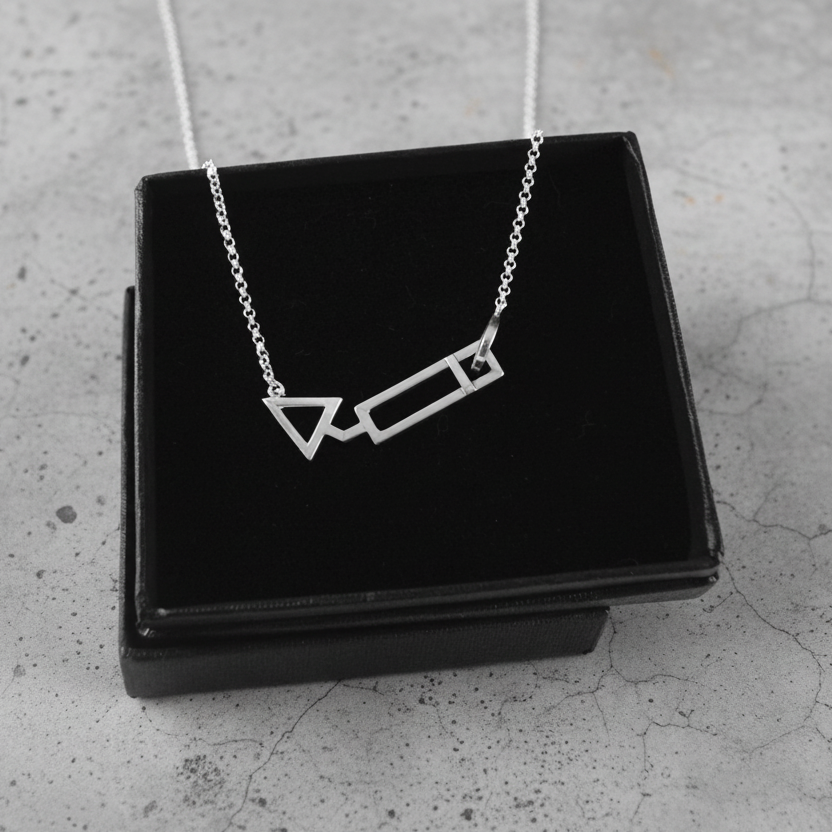 925 Silver Arrow Necklace