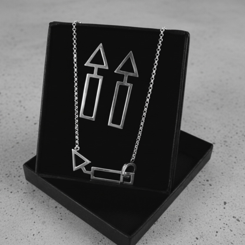 925 Silver Arrow Necklace