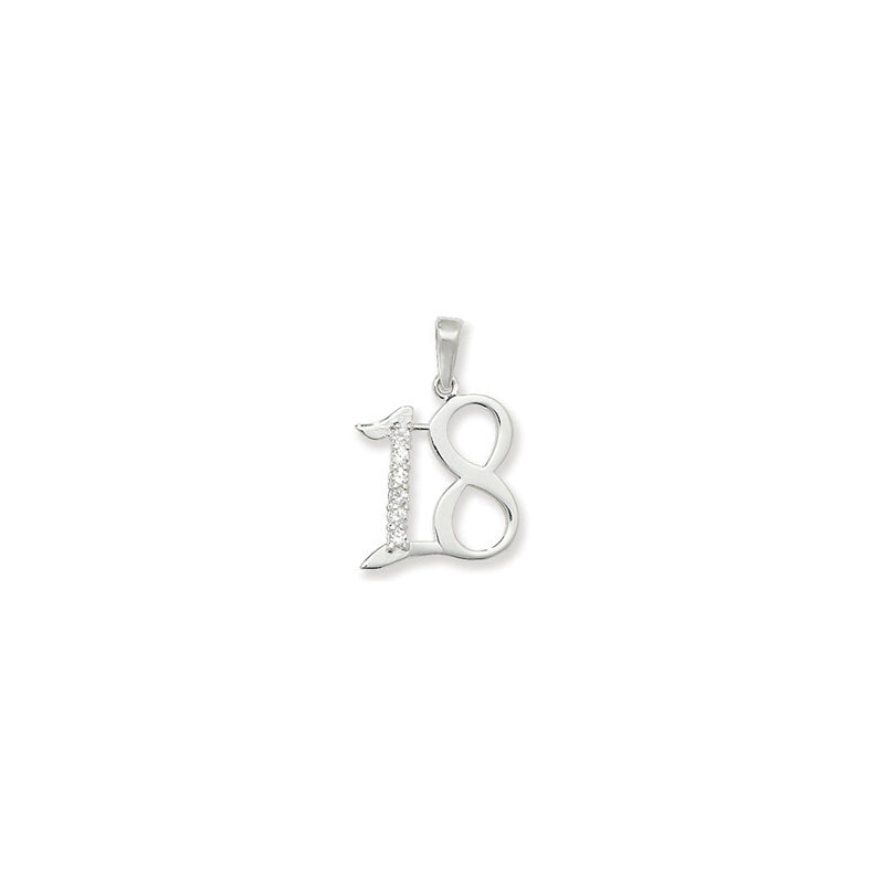 18th Birthday Cubic Zirconia Necklace