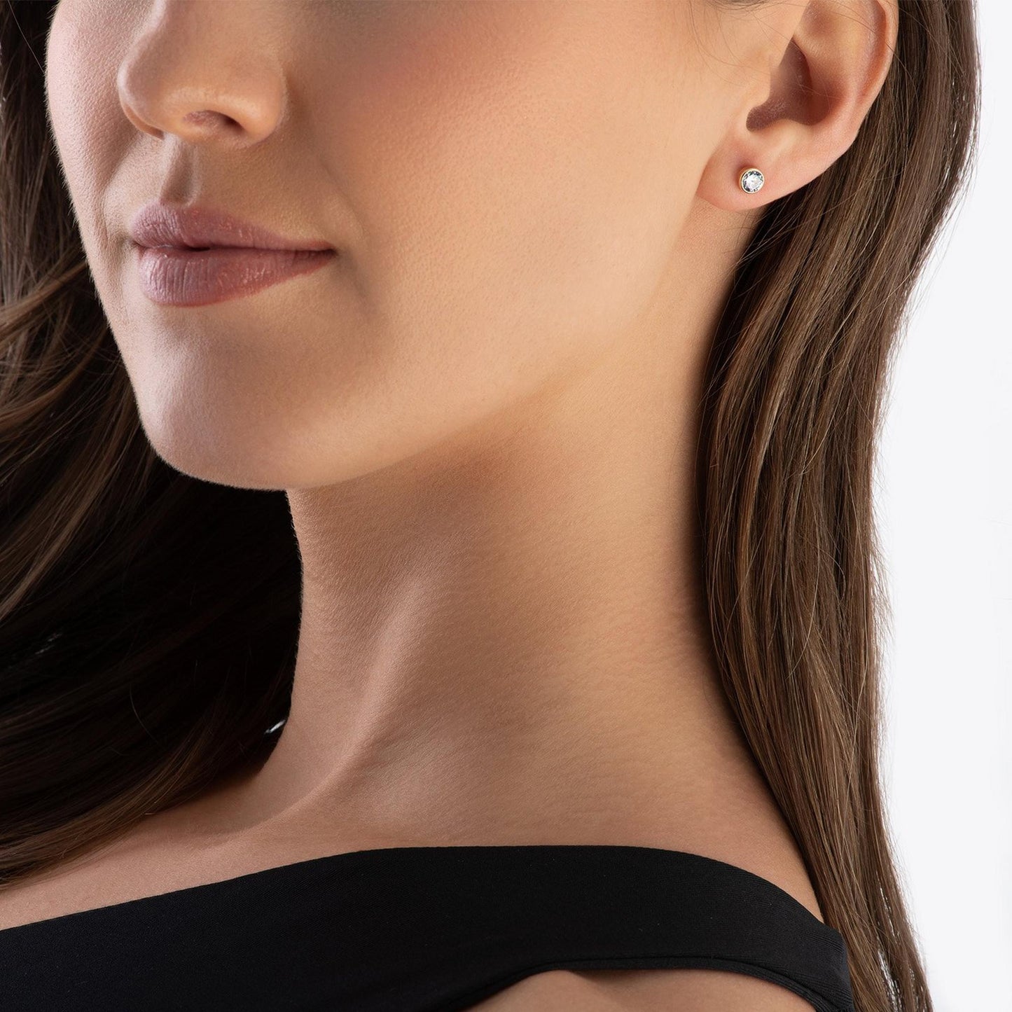 Cubic Zirconia Stud Earrings