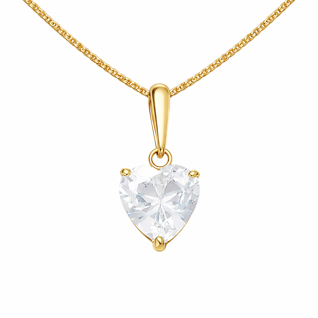 Dainty Heart Pendant Necklace