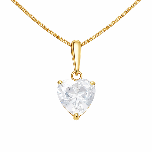 Dainty Heart Pendant Necklace