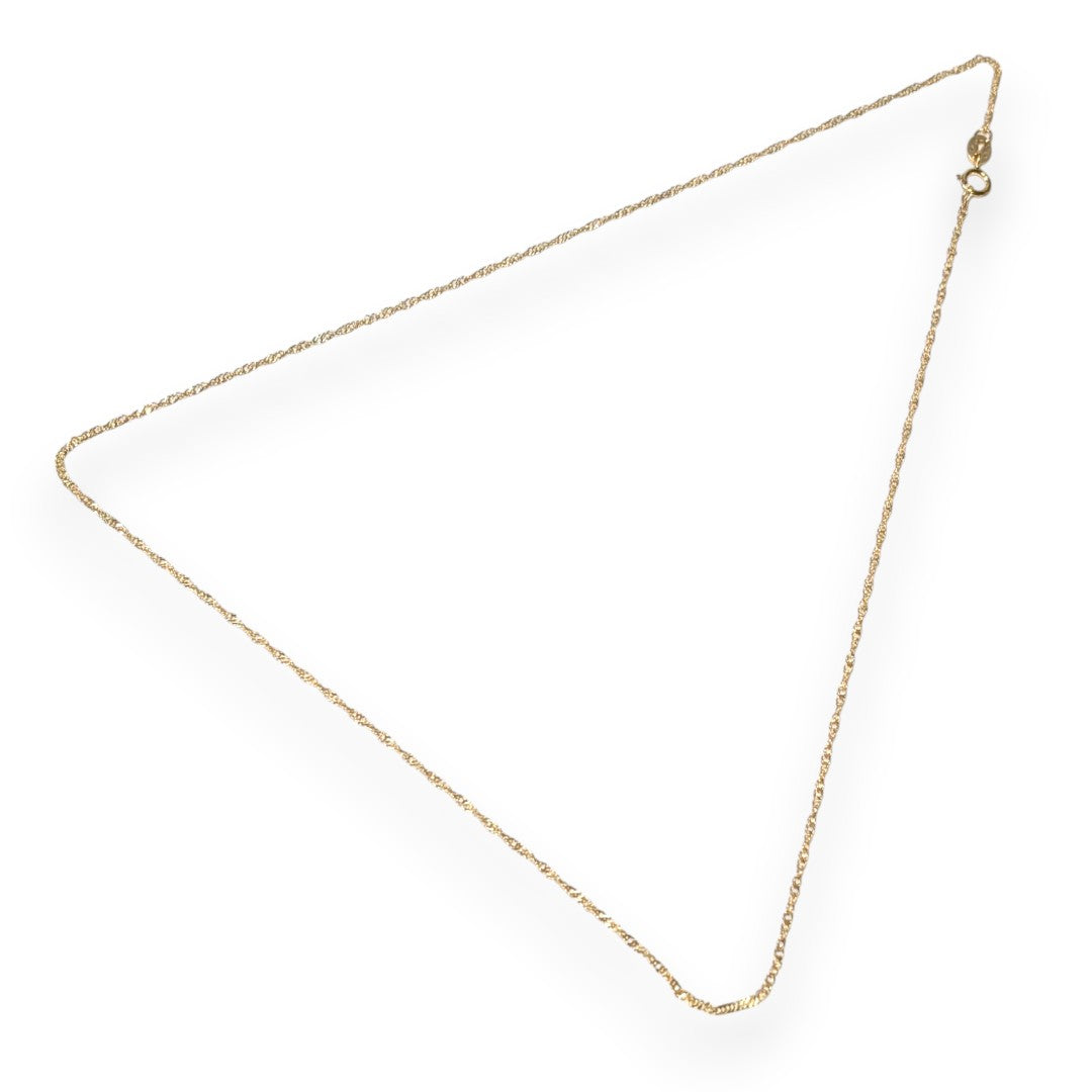 Ava 1.2mm Singapore Chain