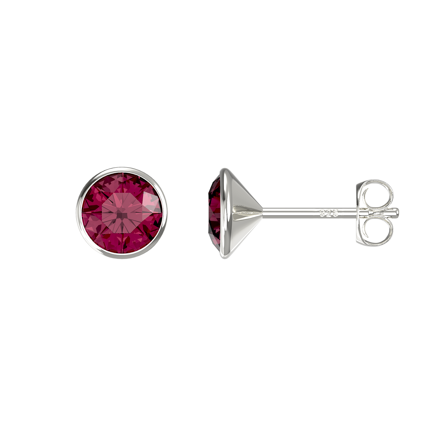Cubic Zirconia Stud Earrings