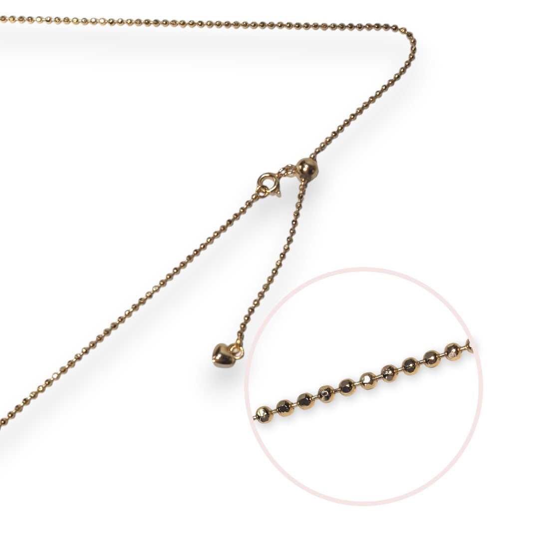 Arabella 1mm Ball Chain Necklace