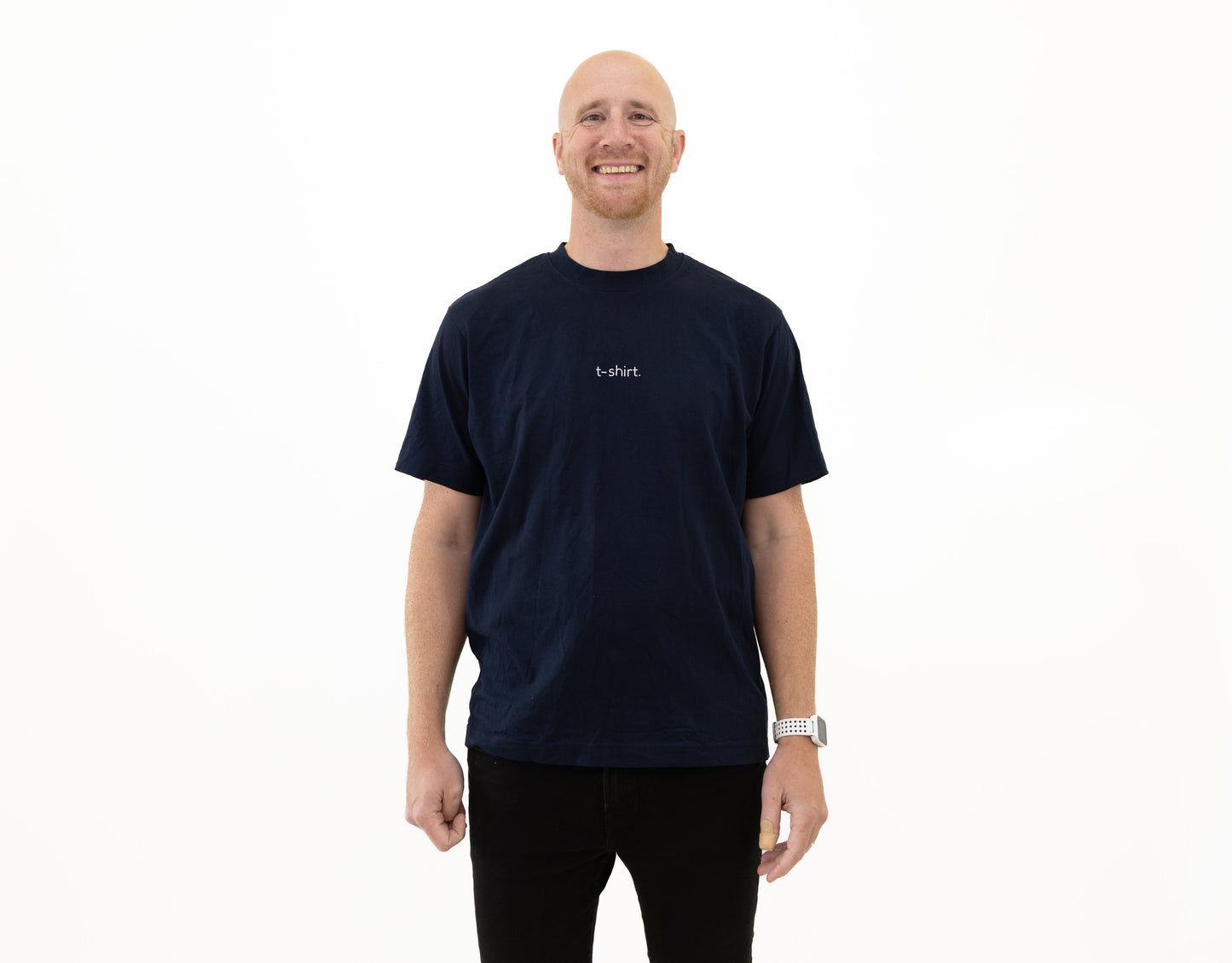 simple. t-shirt. french-navy.