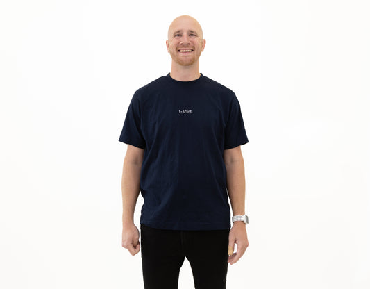 simple. t-shirt. french-navy.