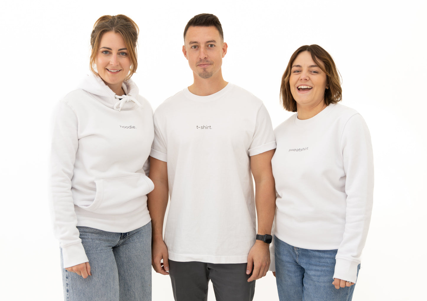 simple. t-shirt. white.