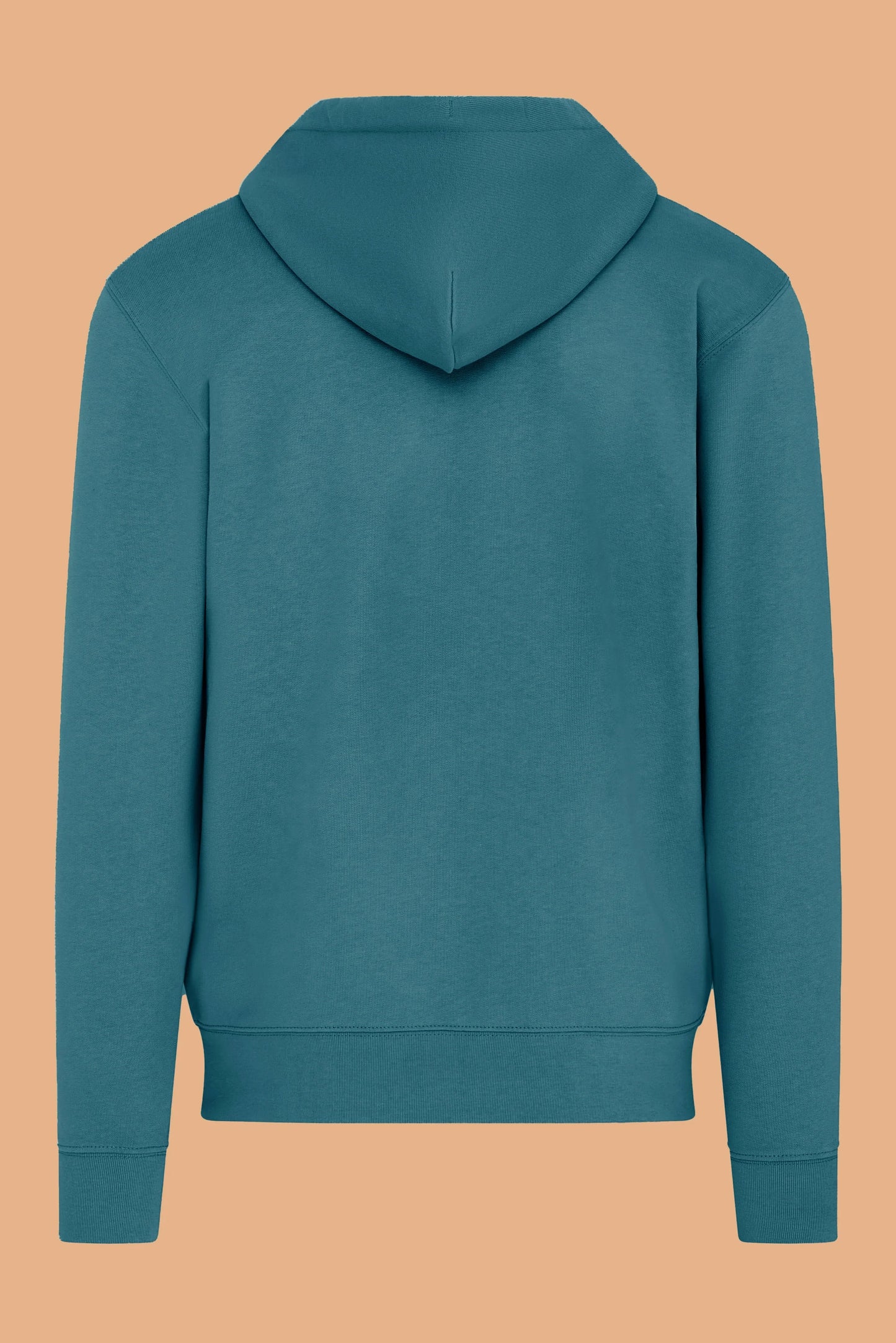 Embroidered P Zip-Up Hoodie