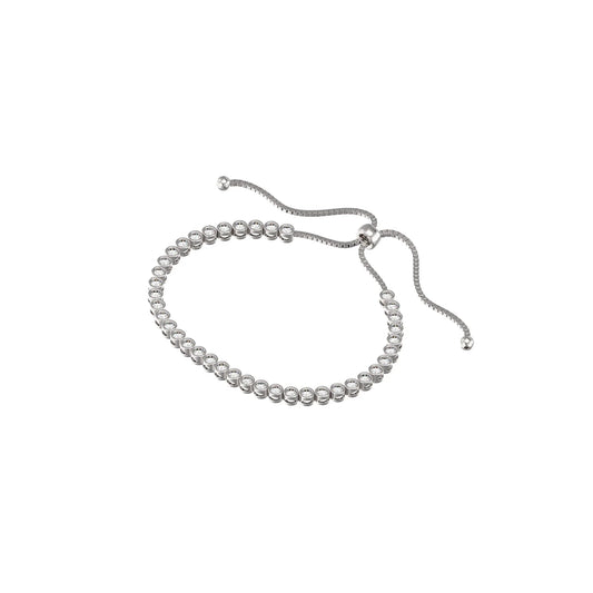 Classic Cubic Zirconia Bolo Bracelet