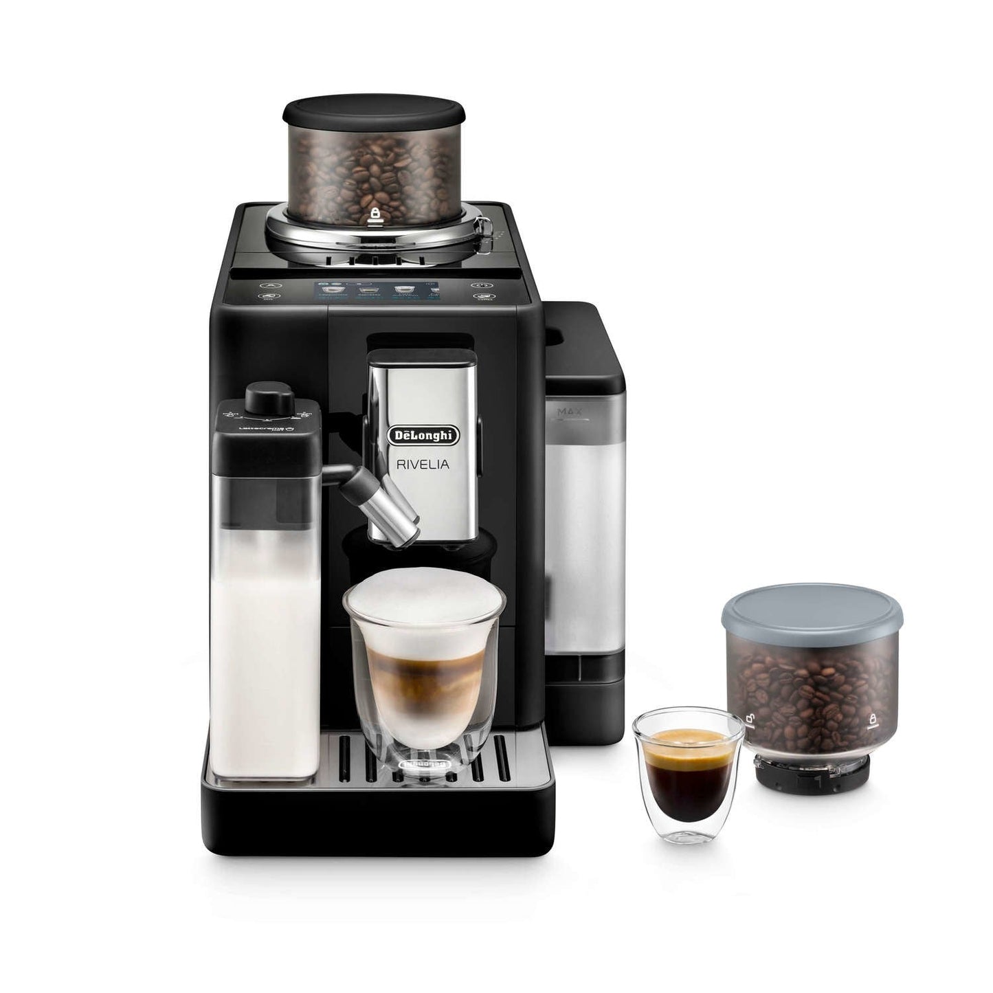Delonghi Rivelia EXAM440.55.B Bean to Cup Coffee Machine - Black