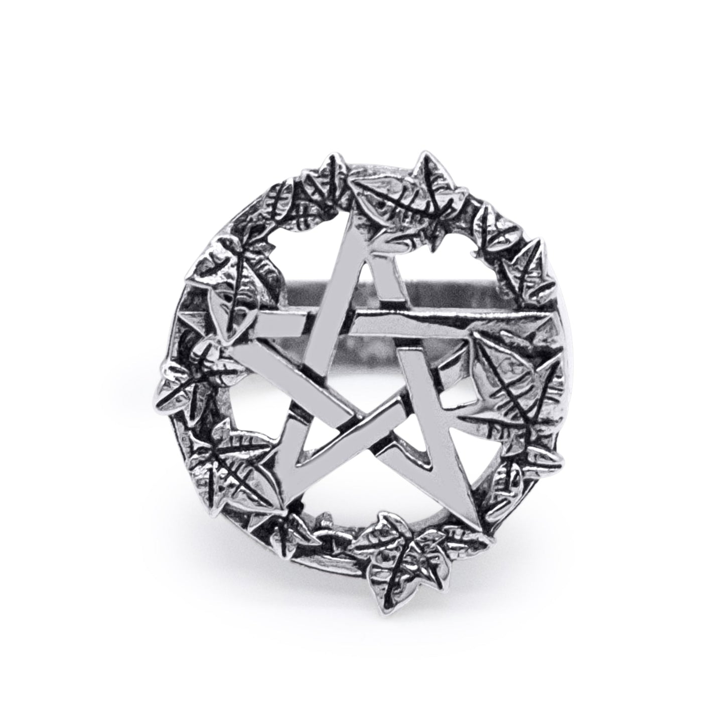 Green Witch Pentacle Ring