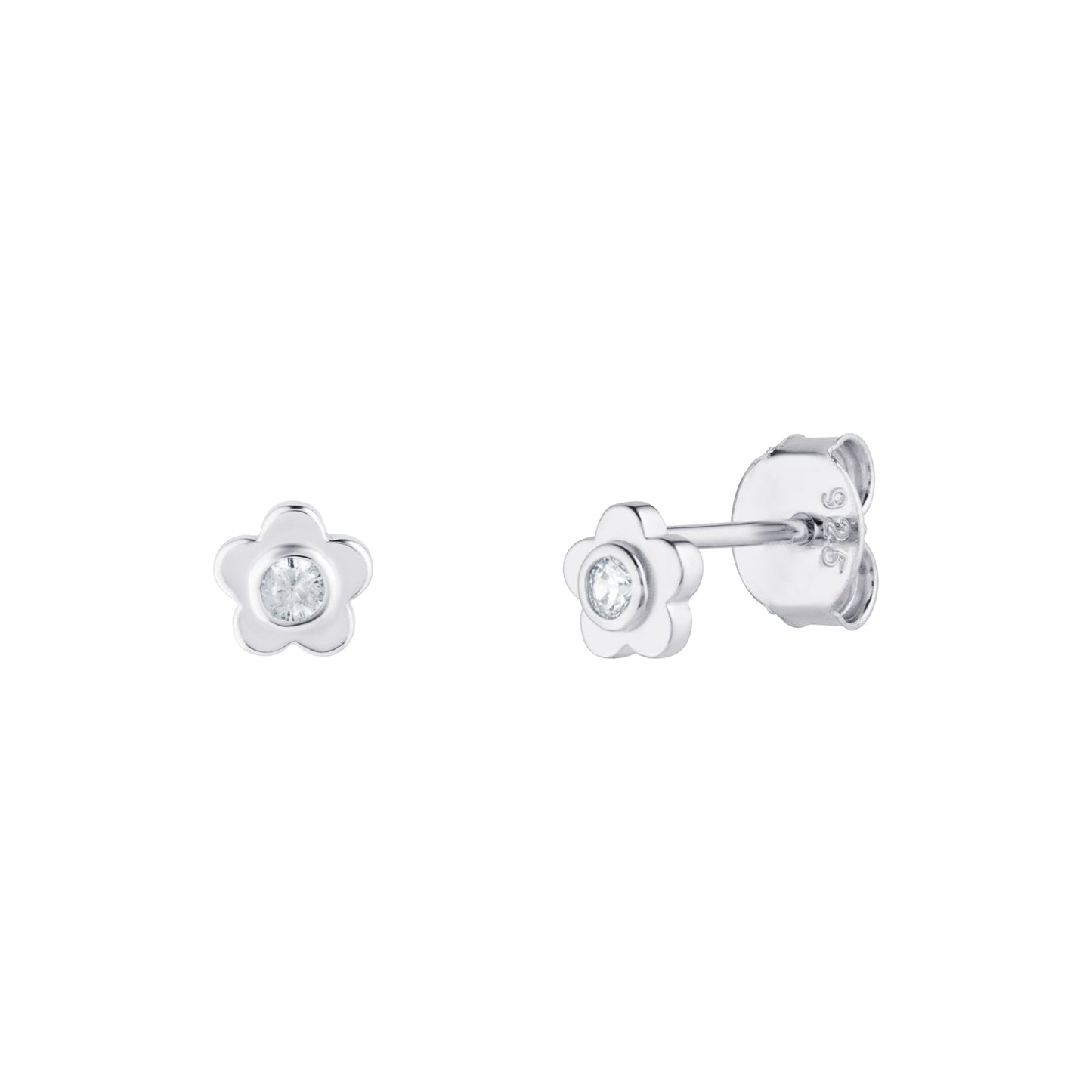 Dainty Flower Stud Earrings