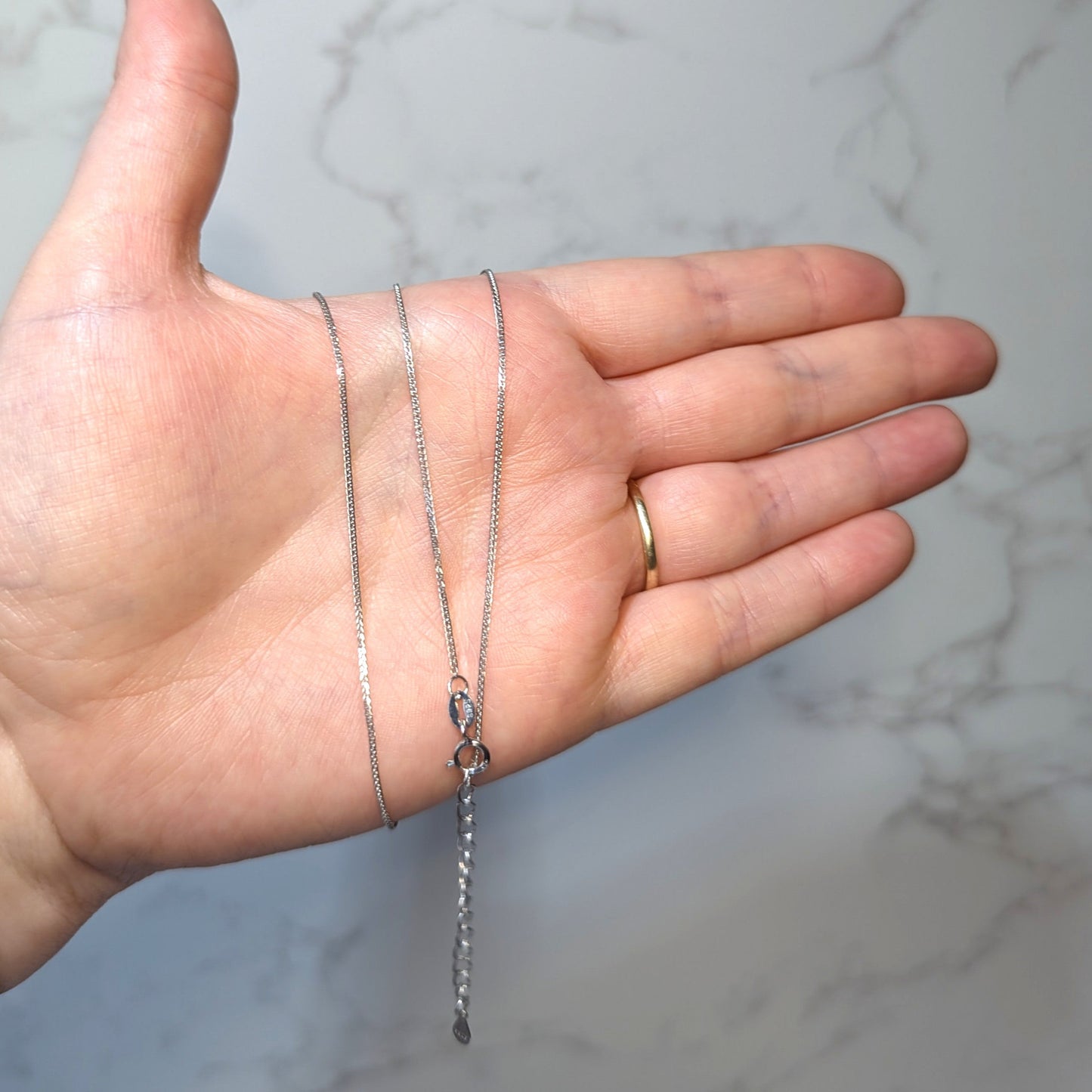 Elsie 1mm Wheat Chain