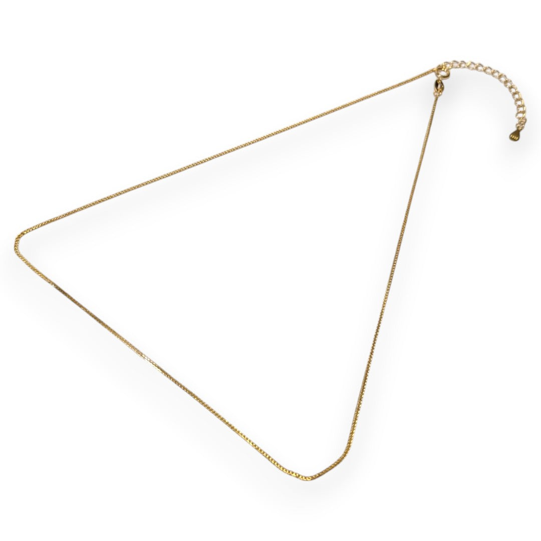 Freya 1mm Wheat Chain