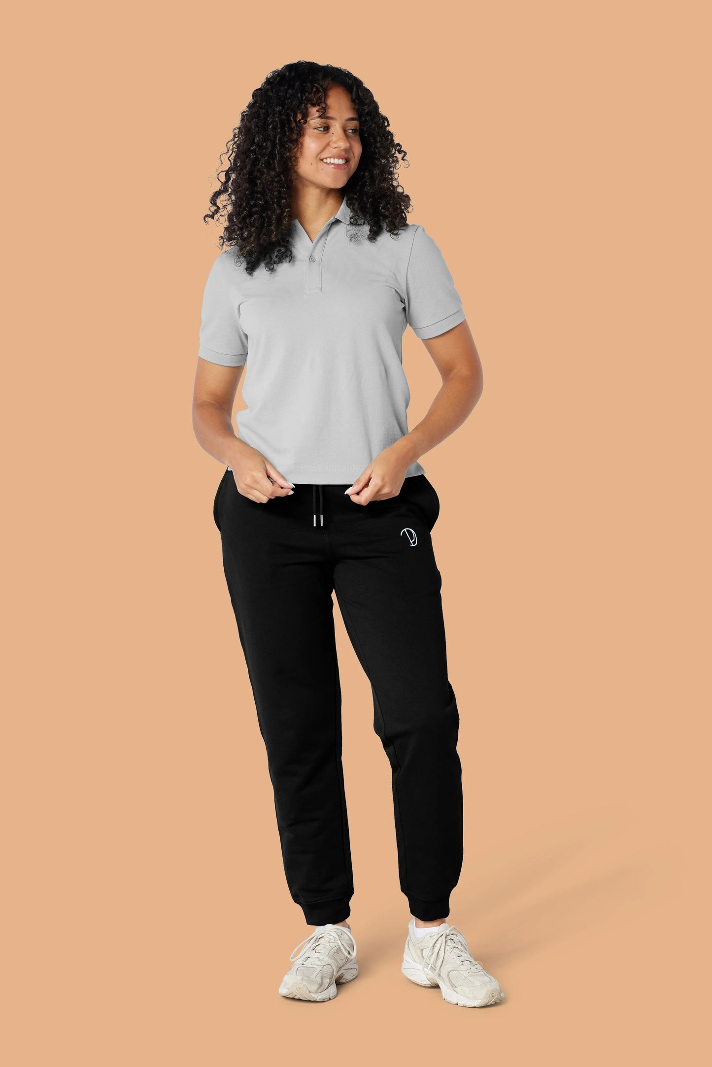 Embroidered P Joggers