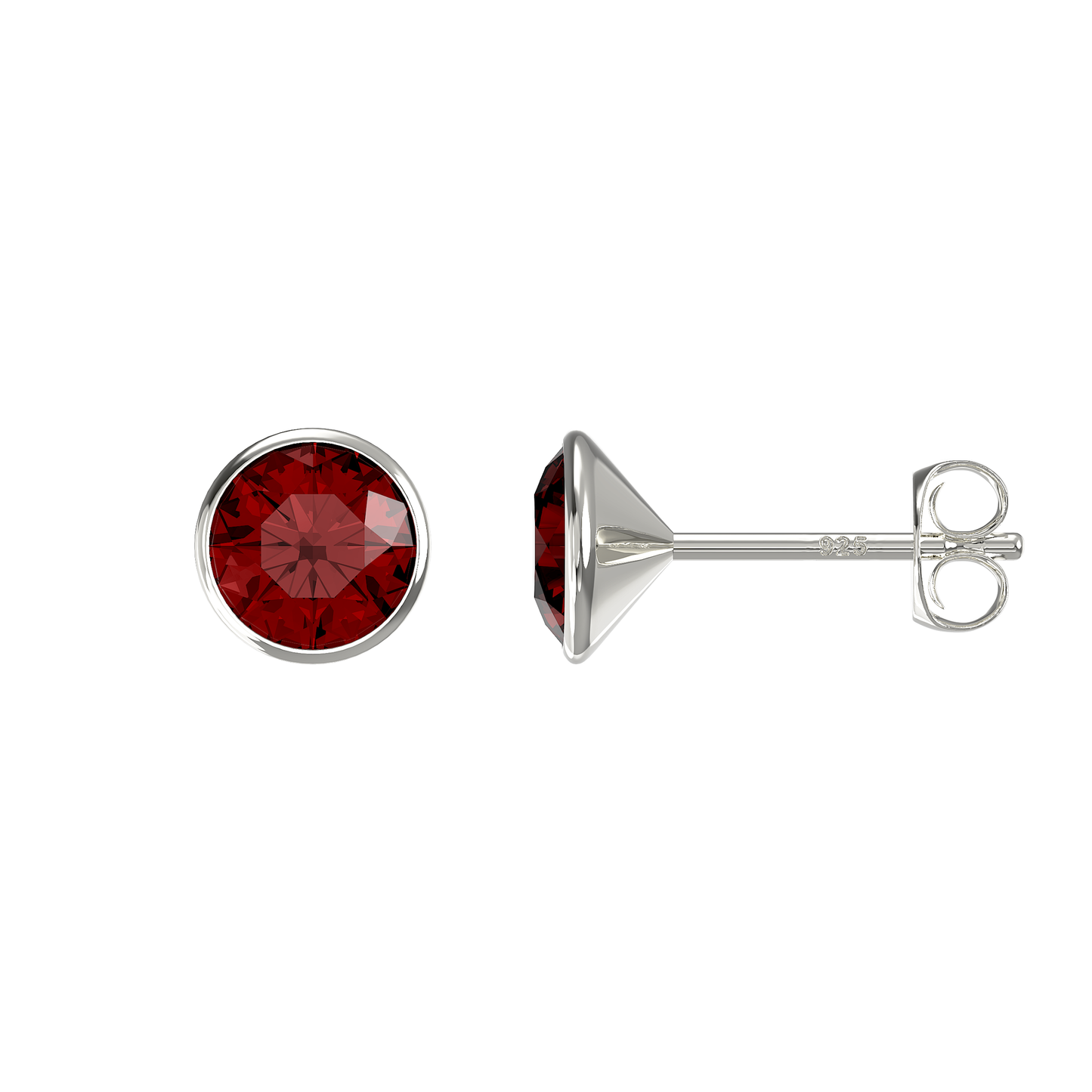 Cubic Zirconia Stud Earrings