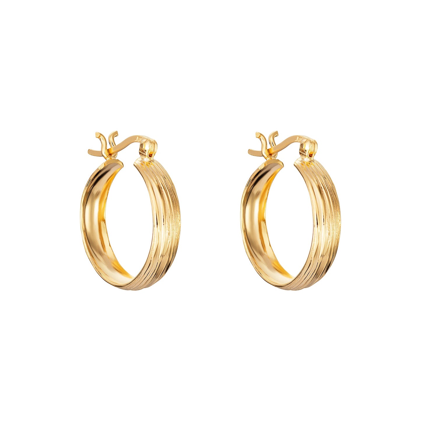 Rippled Hinged Hoops