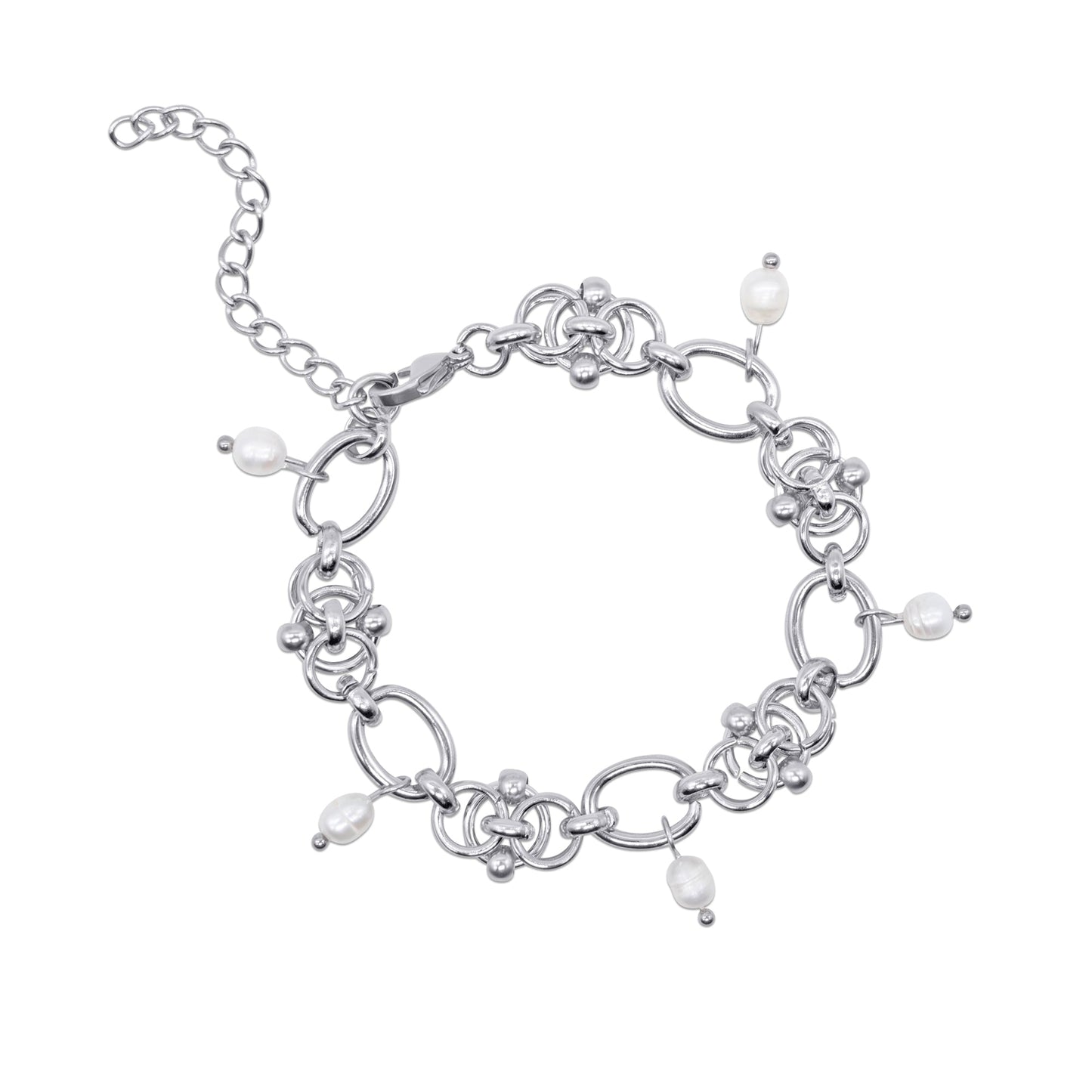 Moonlit Whispers Pearl Bracelet