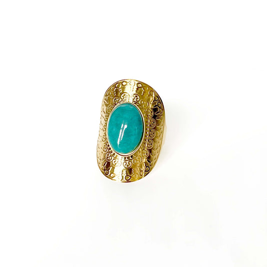 Azura Luxe 18k Gold Plated Ring