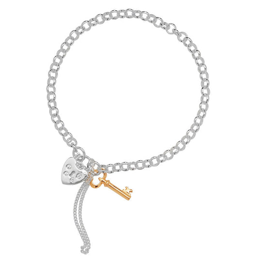 Lock and Key Bracelet