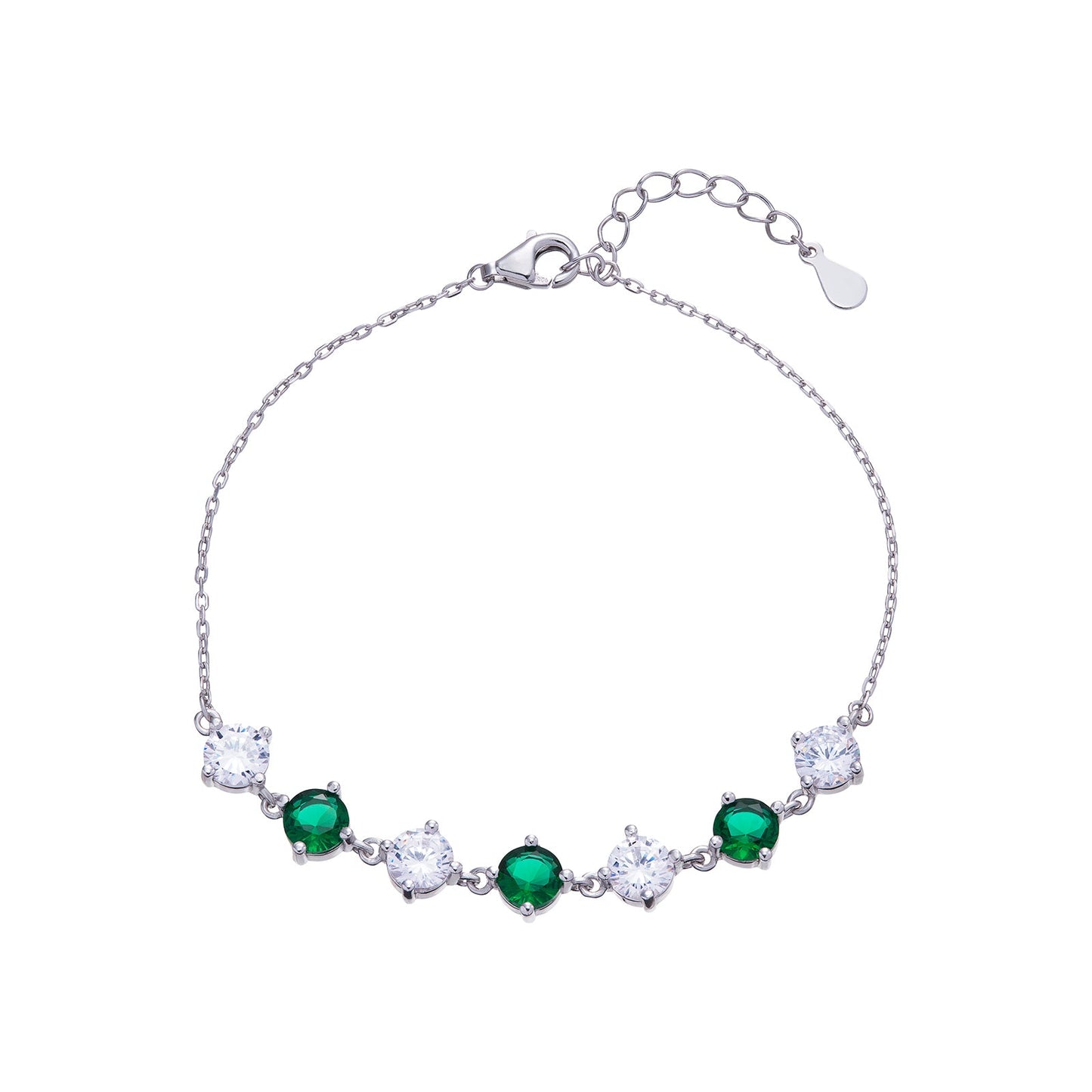 Lyla Emerald CZ Bracelet