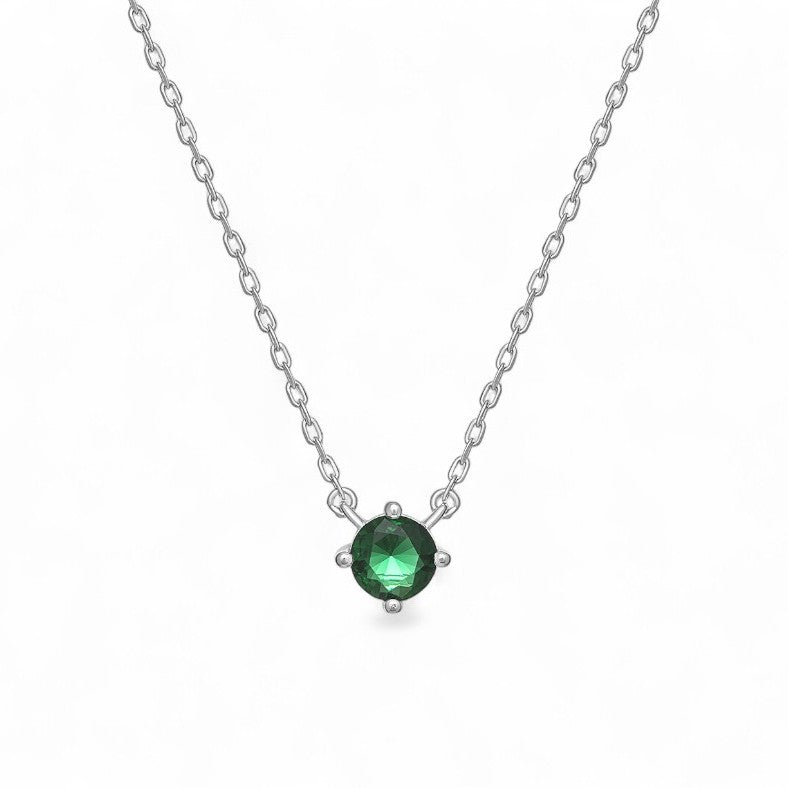 Lyla Emerald CZ Necklace
