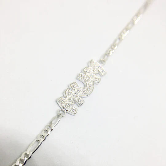 Mum Cubic Zirconia Bracelet