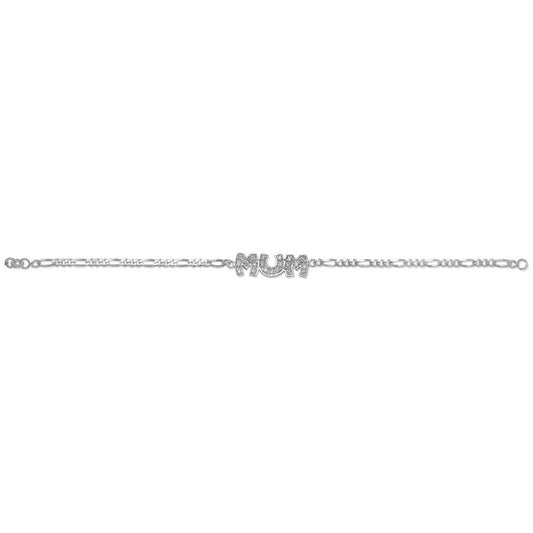 Mum Cubic Zirconia Bracelet