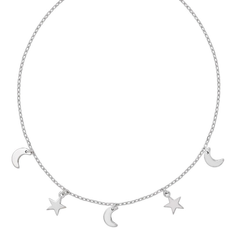 Moon & Star Necklace