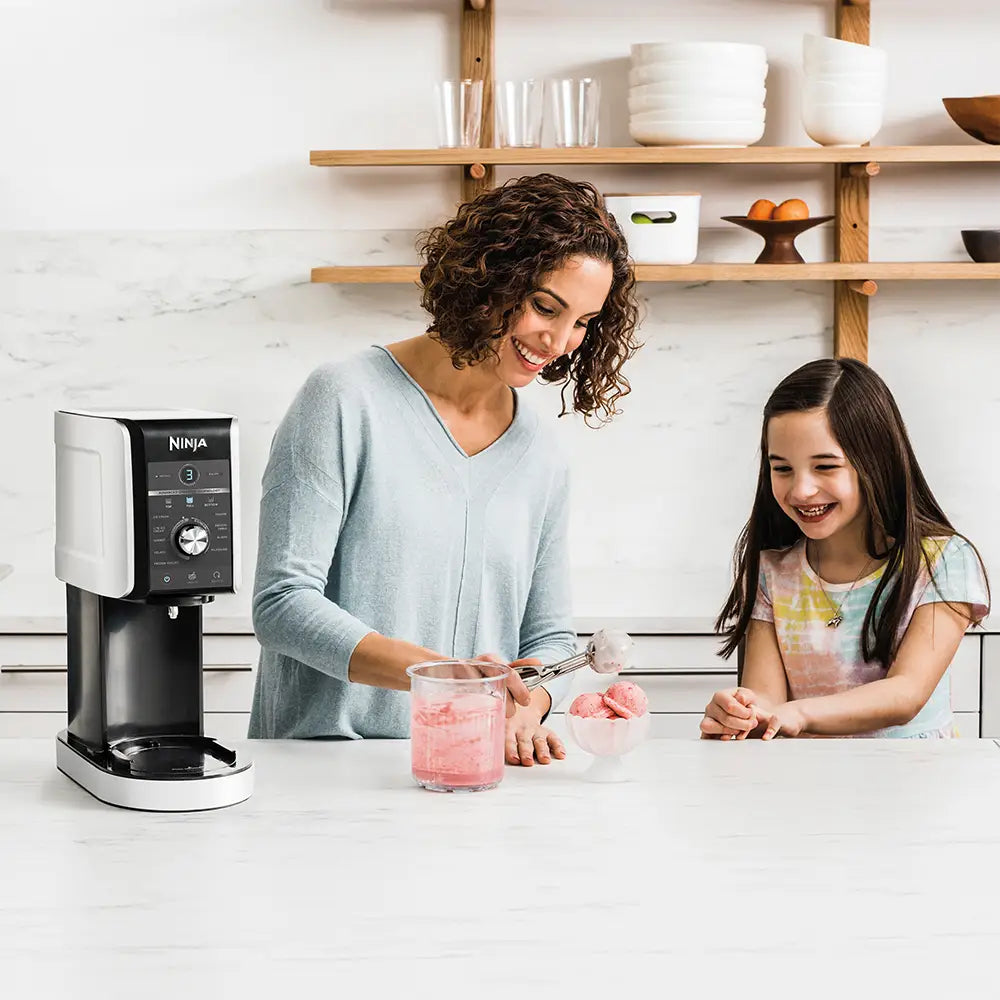 Ninja CREAMi Deluxe 10-in-1 Ice Cream and Frozen Drink Maker NC501UK