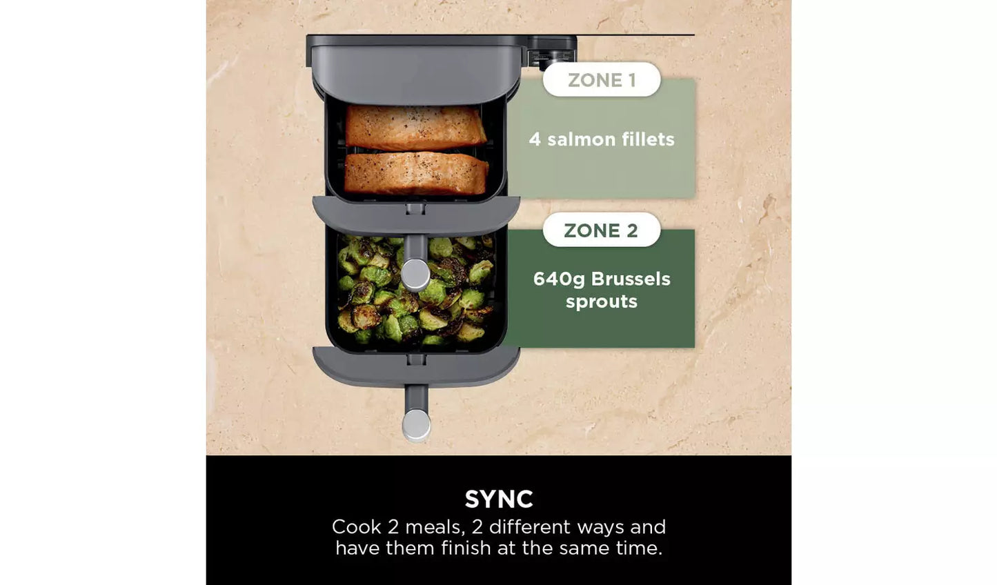 Ninja Double Stack XL 9.5L Air Fryer SL400UK