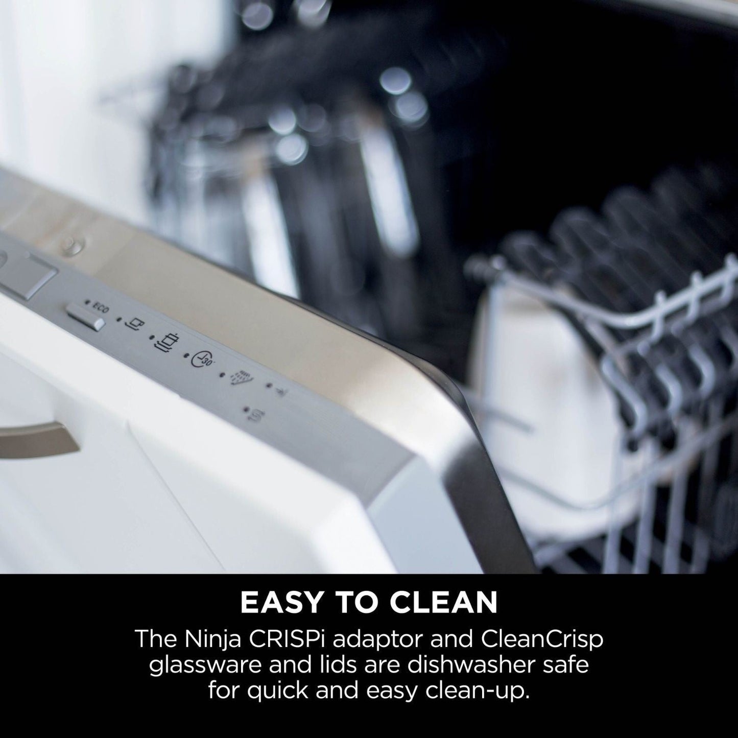 Ninja FN101UKGY CRISPi 4 in 1 Portable Glass Air Fryer