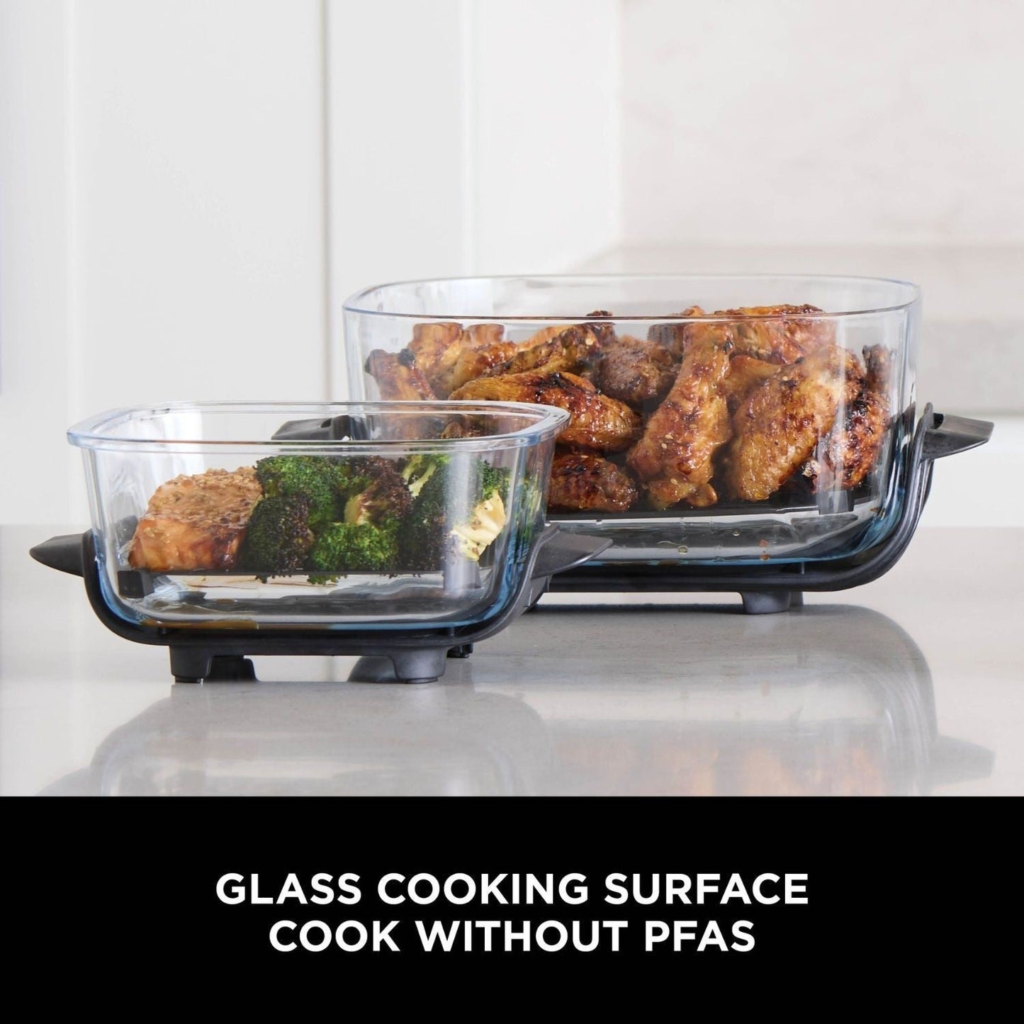 Ninja FN101UKGY CRISPi 4 in 1 Portable Glass Air Fryer