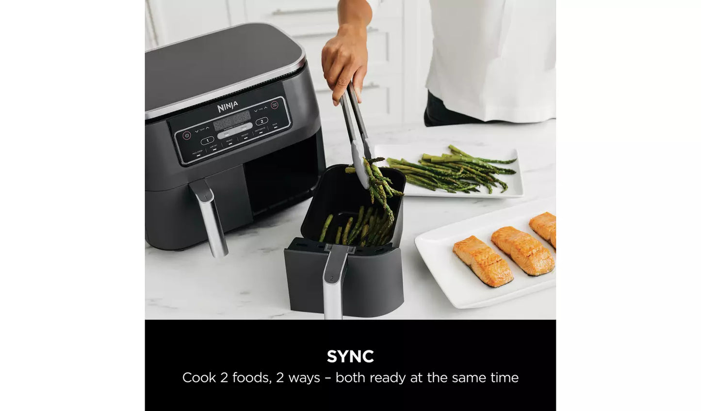 Ninja Foodi Dual Zone Air Fryer AF300UK - Black