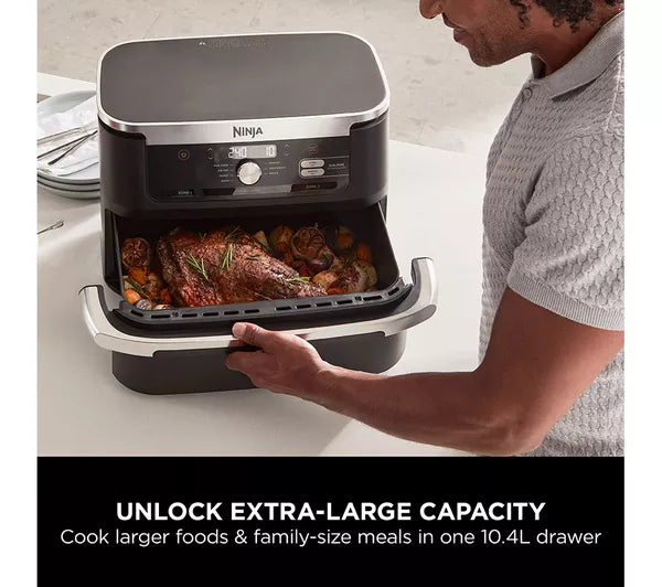 Ninja Foodi FlexDrawer Dual Air Fryer 10.4L AF500UK
