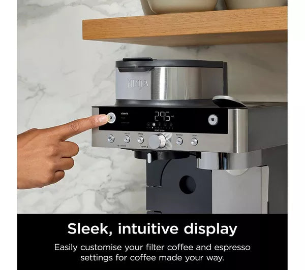 Ninja Prestige Dualbrew System CFN802UK Coffee Maker