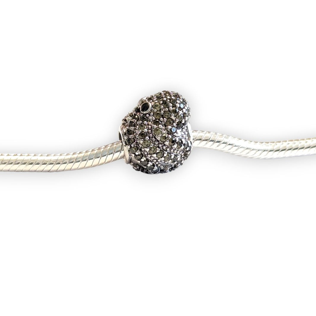 Octopus CZ Bead Charm