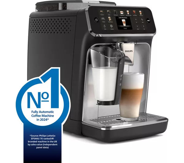 Philips Series 5500 LatteGo EP5546/70 Bean to Cup Coffee Machine - Black