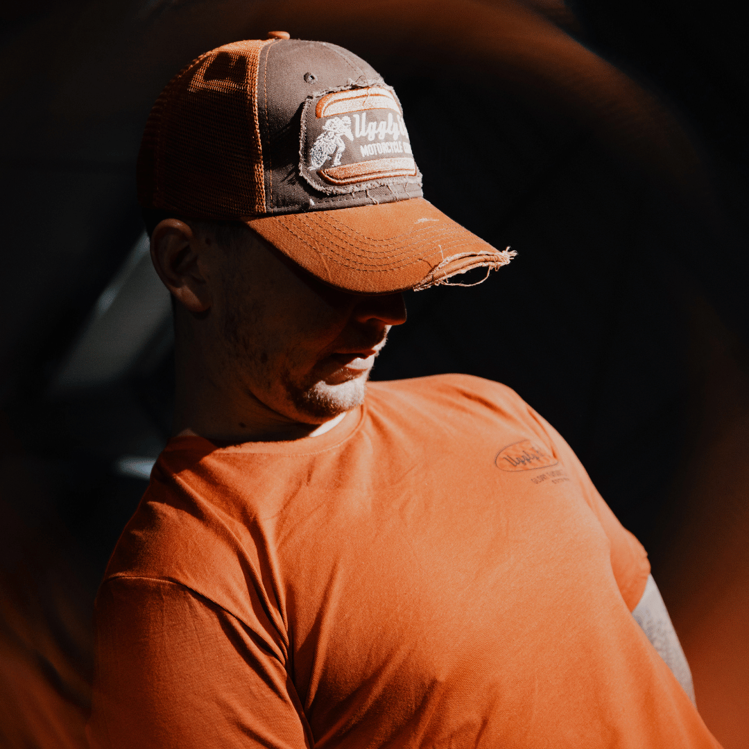 Rust Flattrack Cap