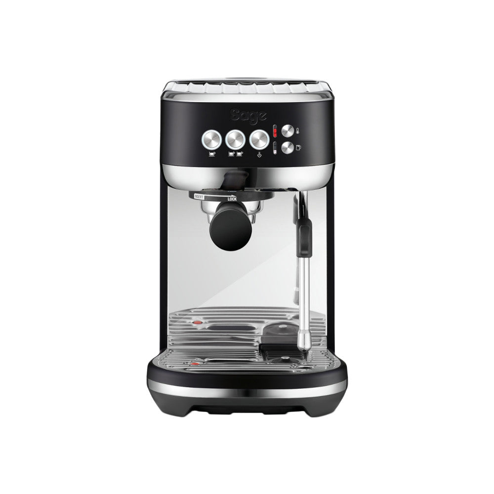 Sage The Bambino Plus Coffee Machine, Black Truffle