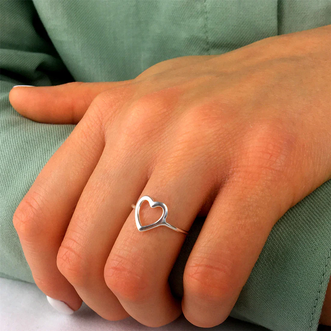 Open Heart Ring