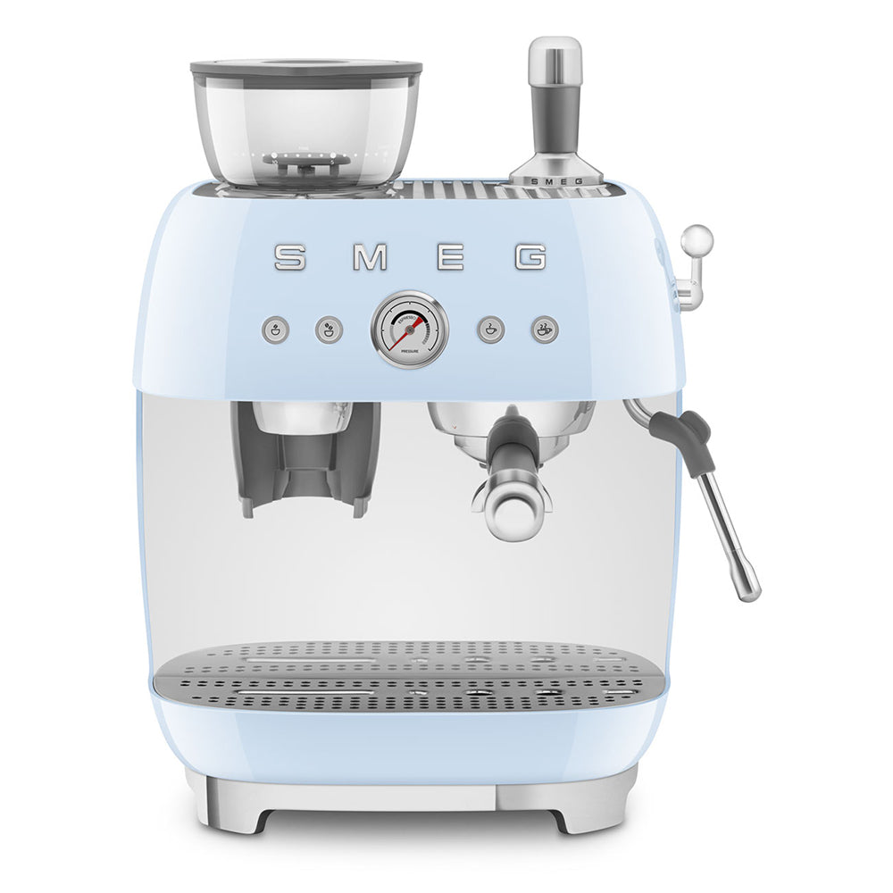 Smeg 50's Style EGF03PBUK Electric Coffee Grinder - Pastel Blue