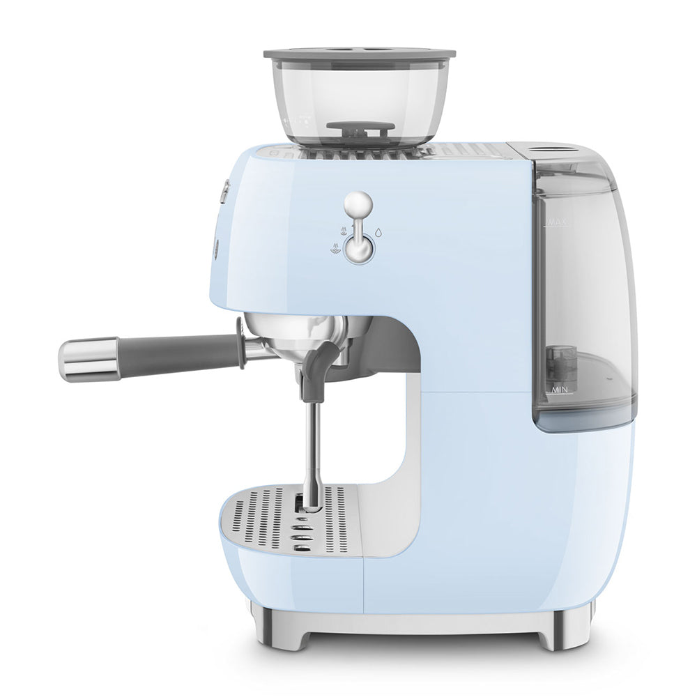 Smeg 50's Style EGF03PBUK Electric Coffee Grinder - Pastel Blue